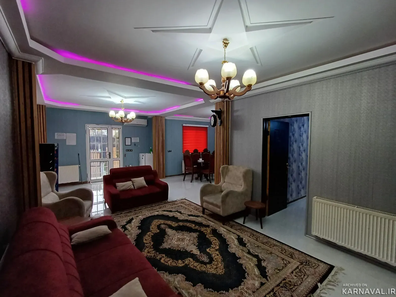 ویلا استخردار آبگرم نیاکان با بیلیارد و فوتبال دستی شیرود