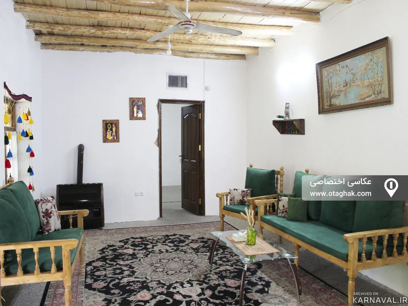 ویلا  سنتی شهربانو (اقاقیا) طرقبه