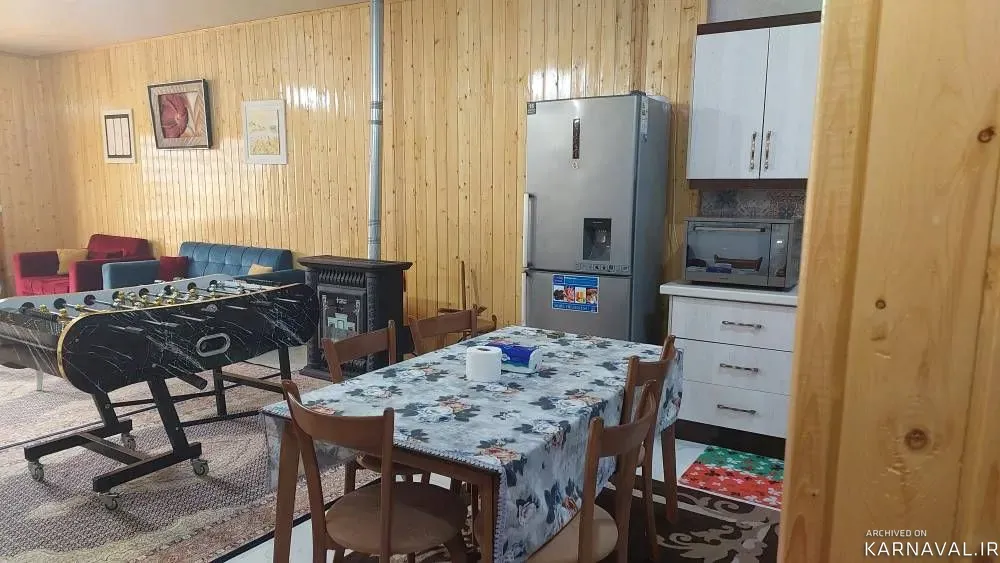 ویلا ماهان و نیکان با جکوزی و فوتبال دستی لفور