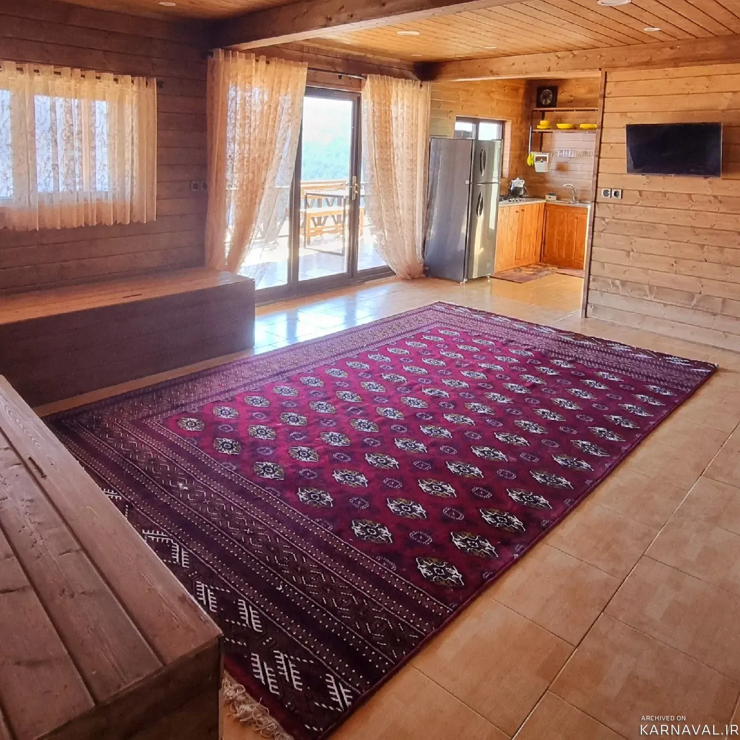 ویلا چوبی نیسا رامیان