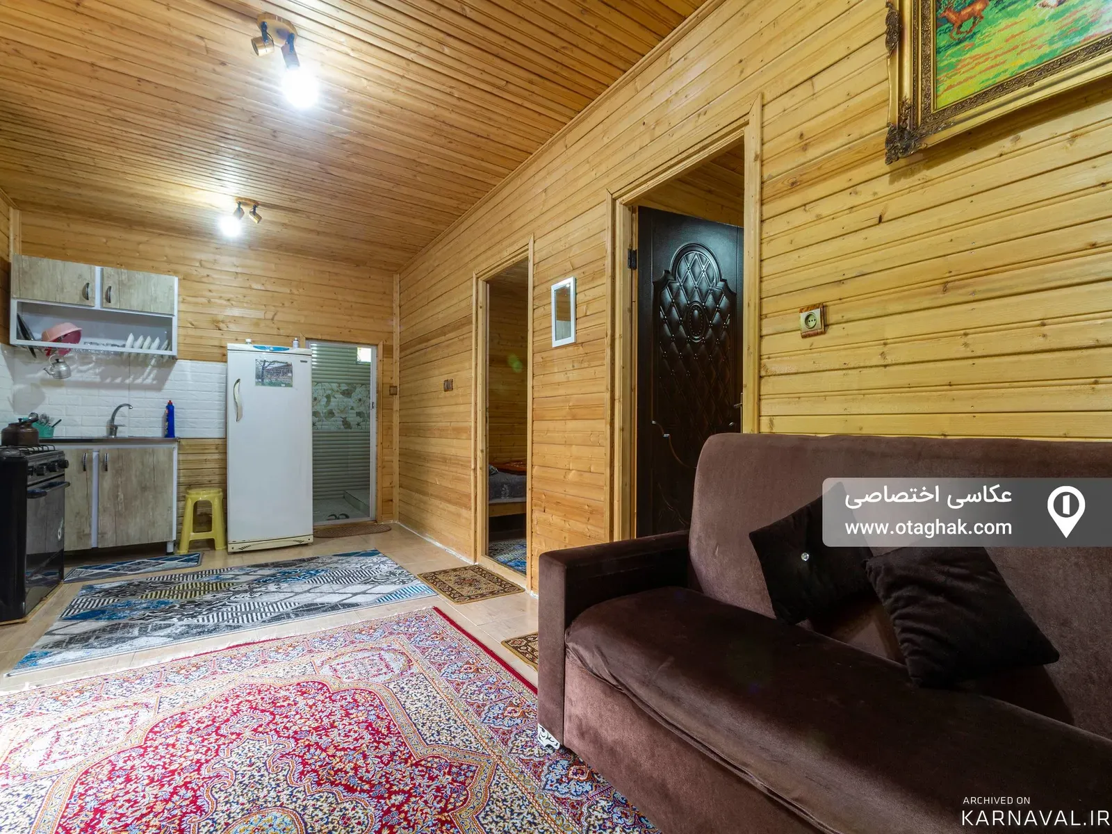 کلبه چوبی سینا ماسال