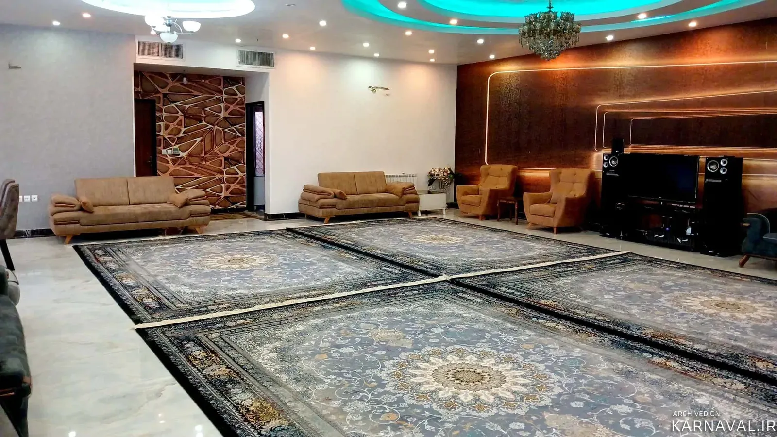 ویلا استخردار آبگرم دورهمی با جکوزی  شهریار