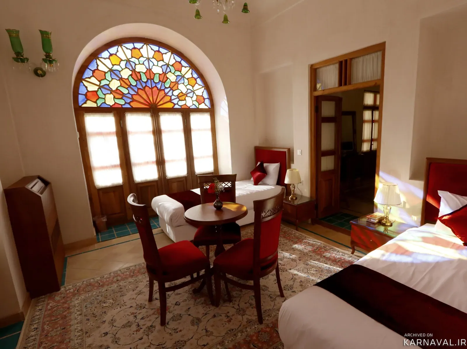 هتل سنتی عمارت ماندگار(108 _ خانواده) کاشان