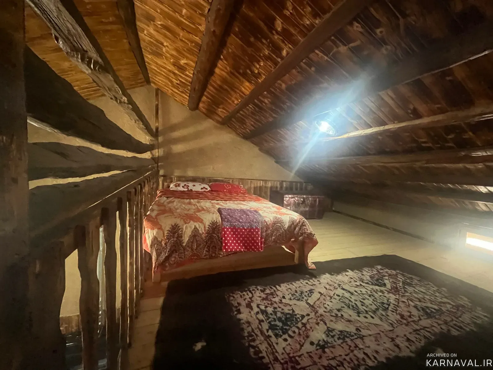 کلبه چوبی سنار کلاردشت