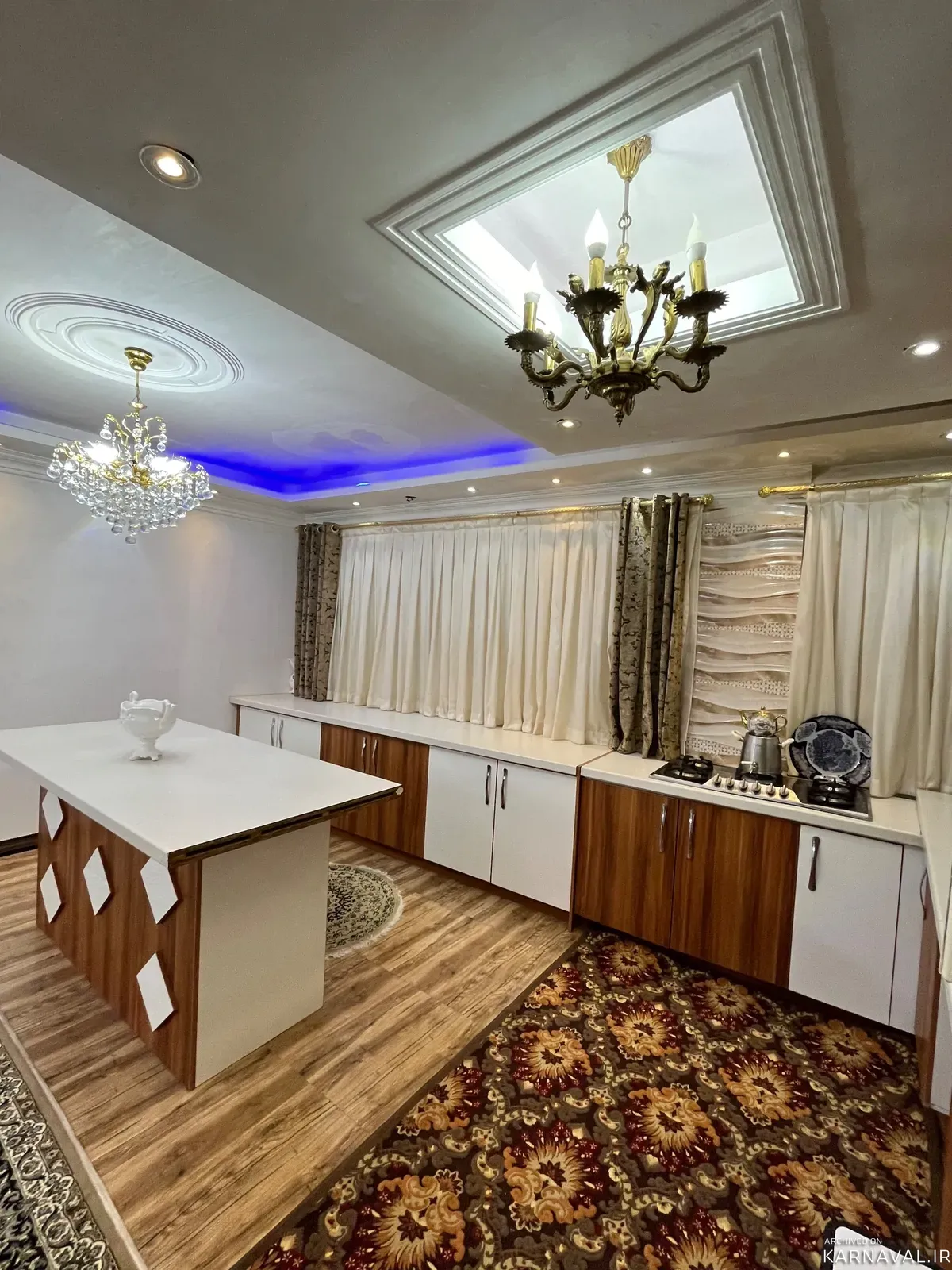 خانه مبله کوهان با فوتبال دستی دماوند