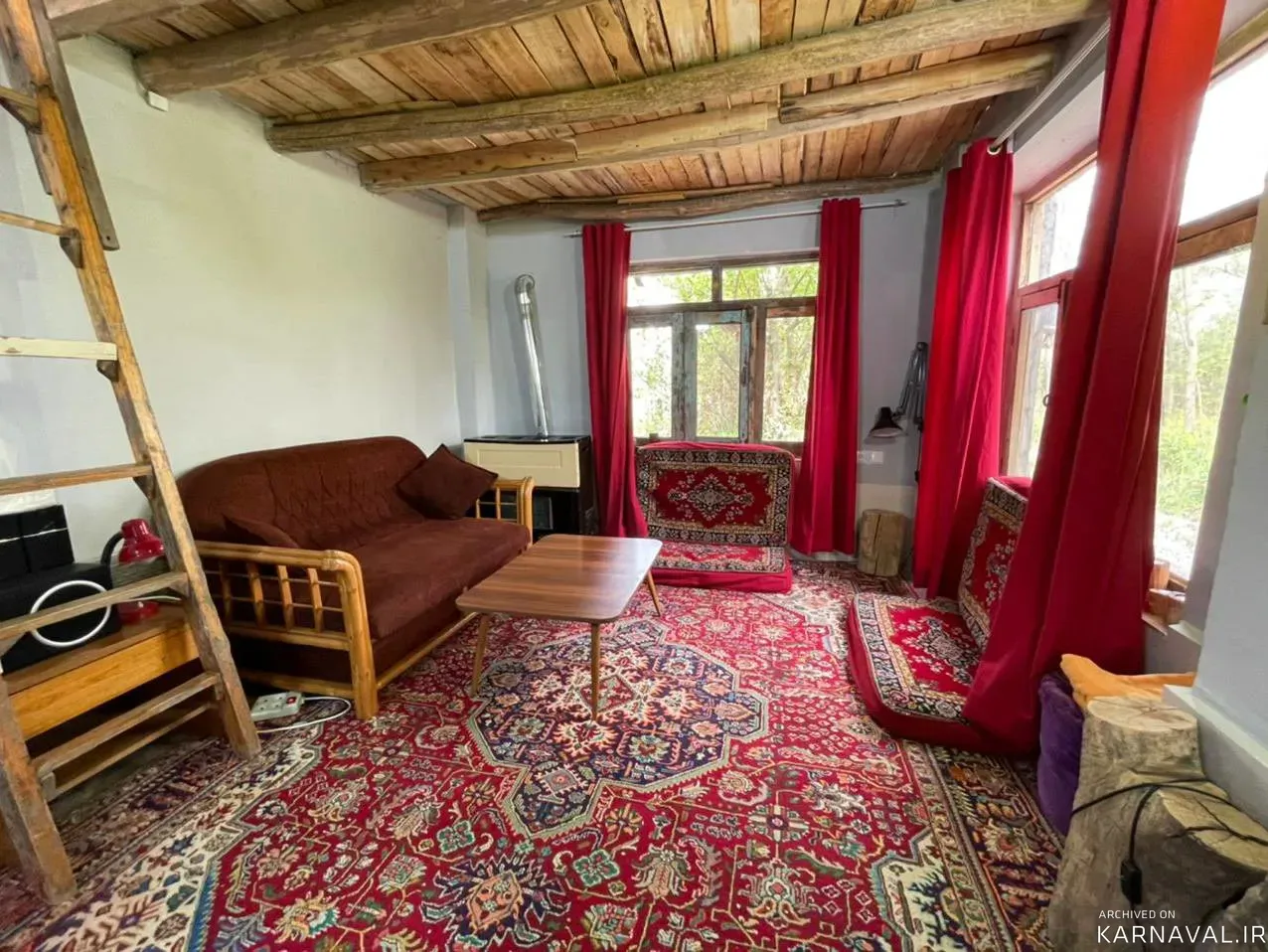 کلبه چوبی تاینی کابین لاهیجان کلبه چوبی تاینی کابین لاهیجان