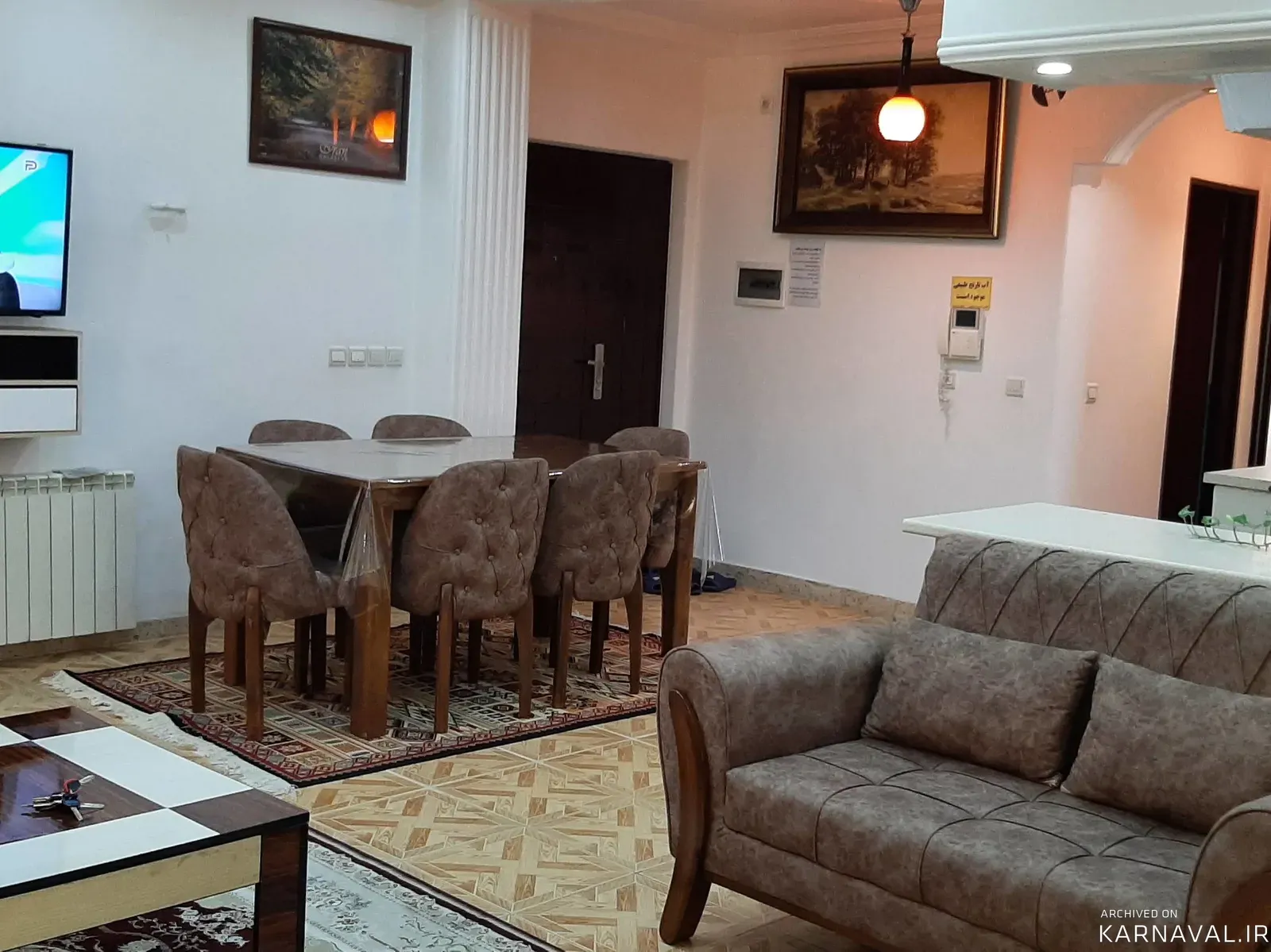 آپارتمان گلهای زیبا واحد (۱) رامسر