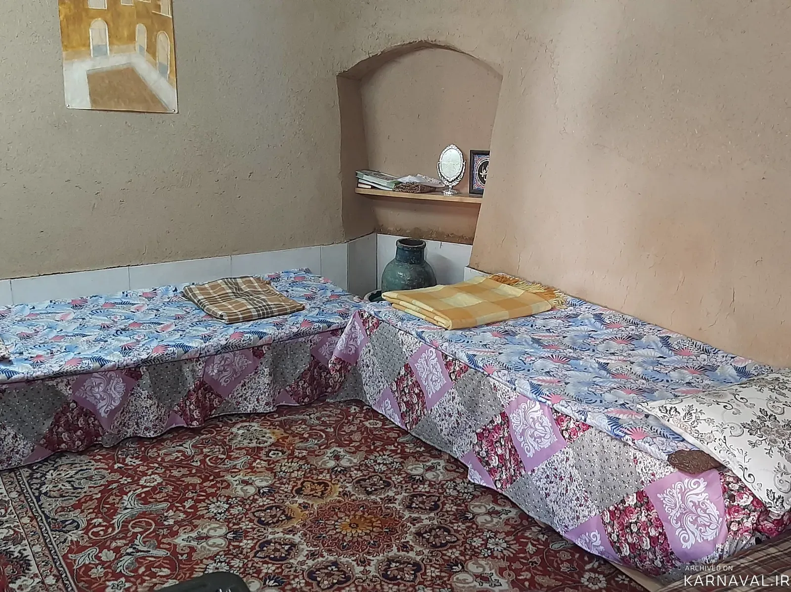 اقامتگاه بومگردی شن سفید(دونفره) آباده اقامتگاه بومگردی شن سفید(دونفره) آباده
