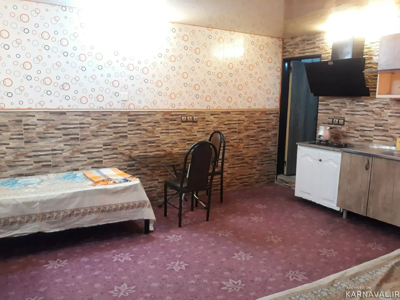 سوییت مبله مجلل(واحد ۱۱) کاشان
