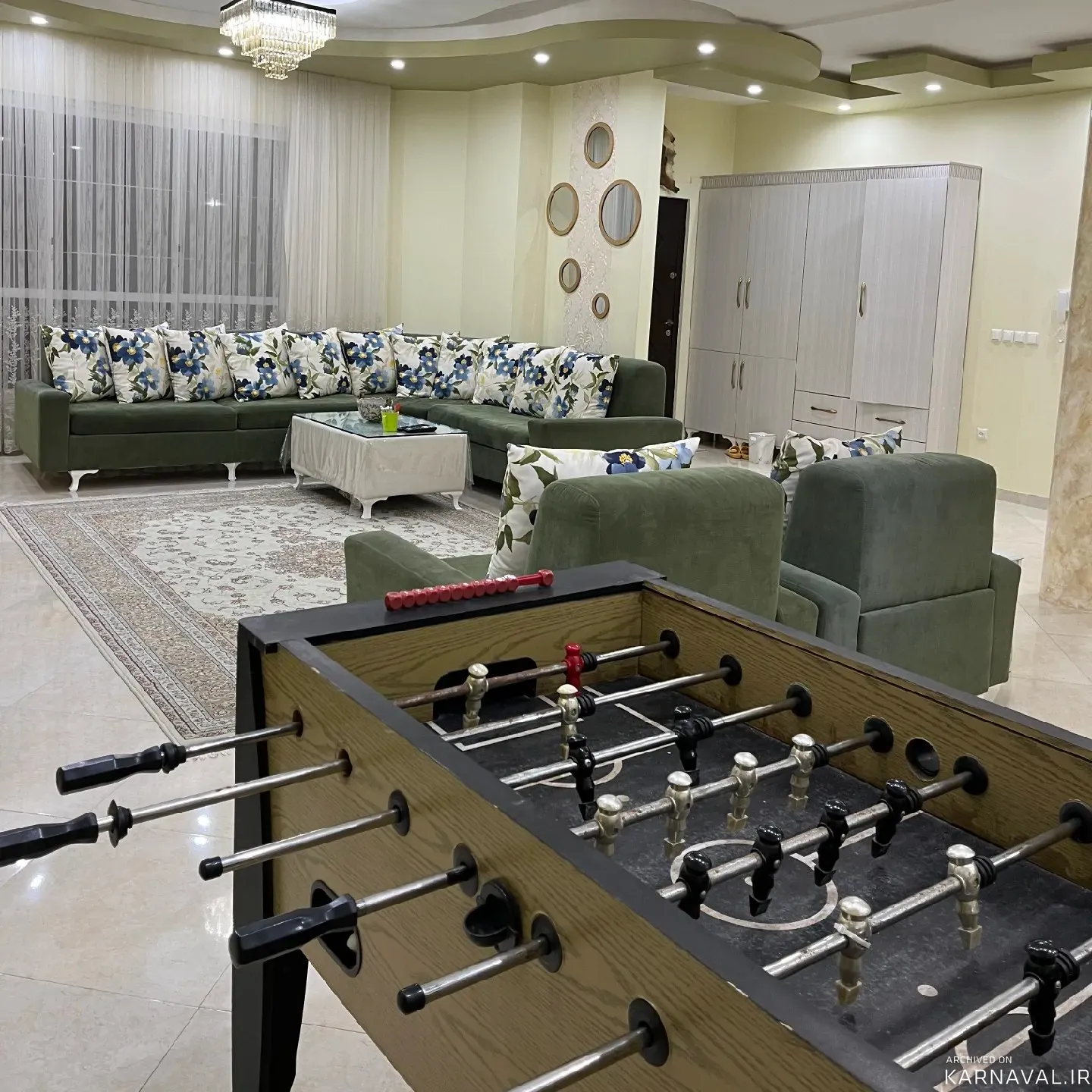 ویلا دیار با فوتبالدستی نمک آبرود