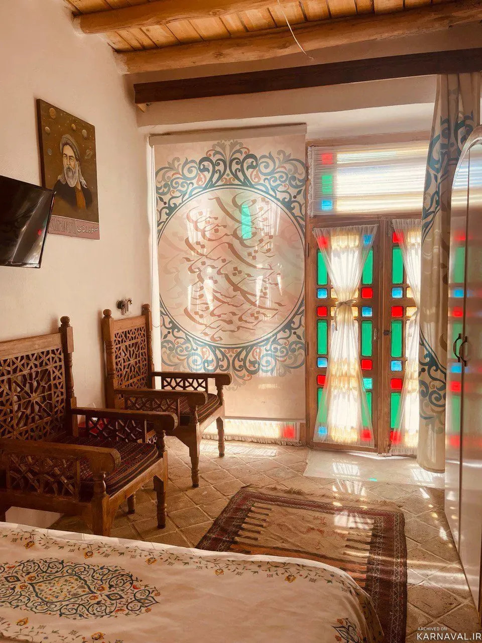 هتل سنتی سنتی ددمان(اتاق سهروردی طبقه بالا) زنجان