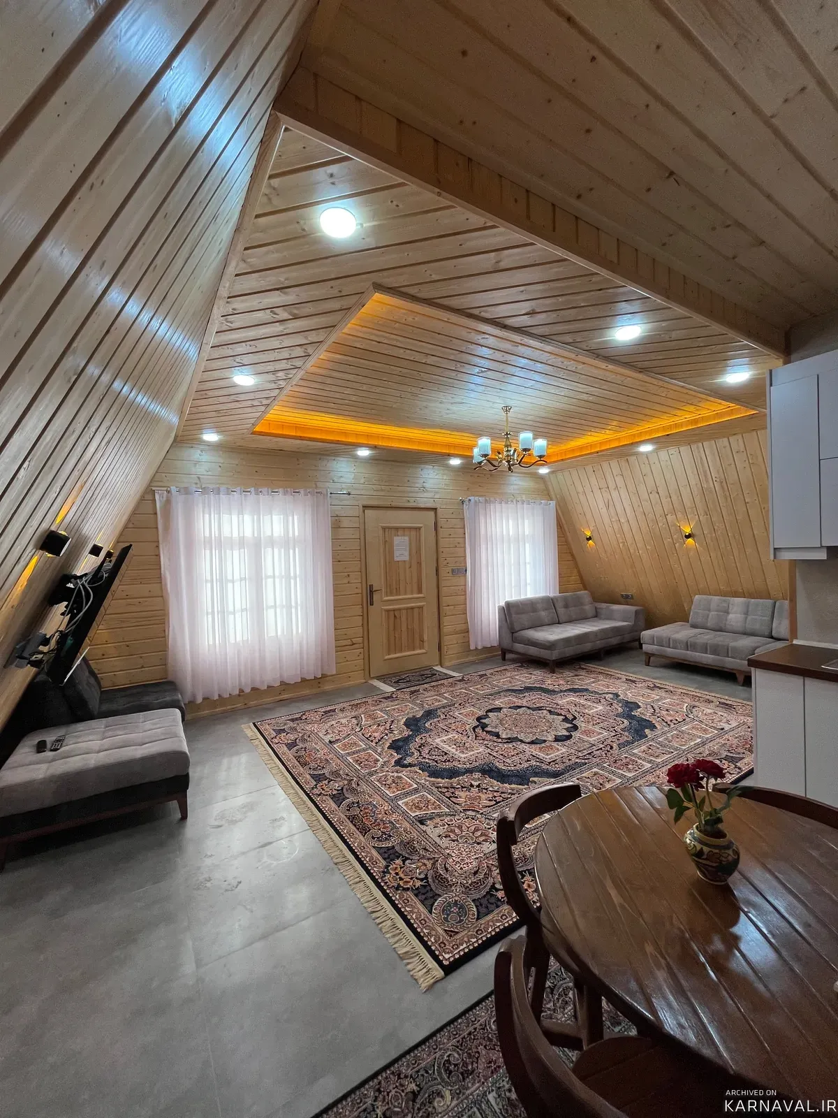 کلبه سوئیسی شالیز گیسوم