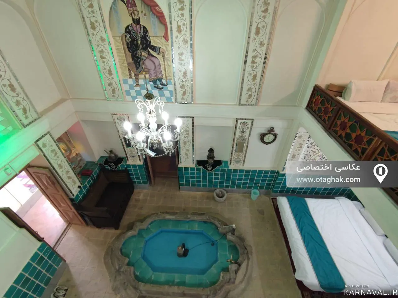 هتل سنتی خان نشین(اتاق حوضخانه) اصفهان