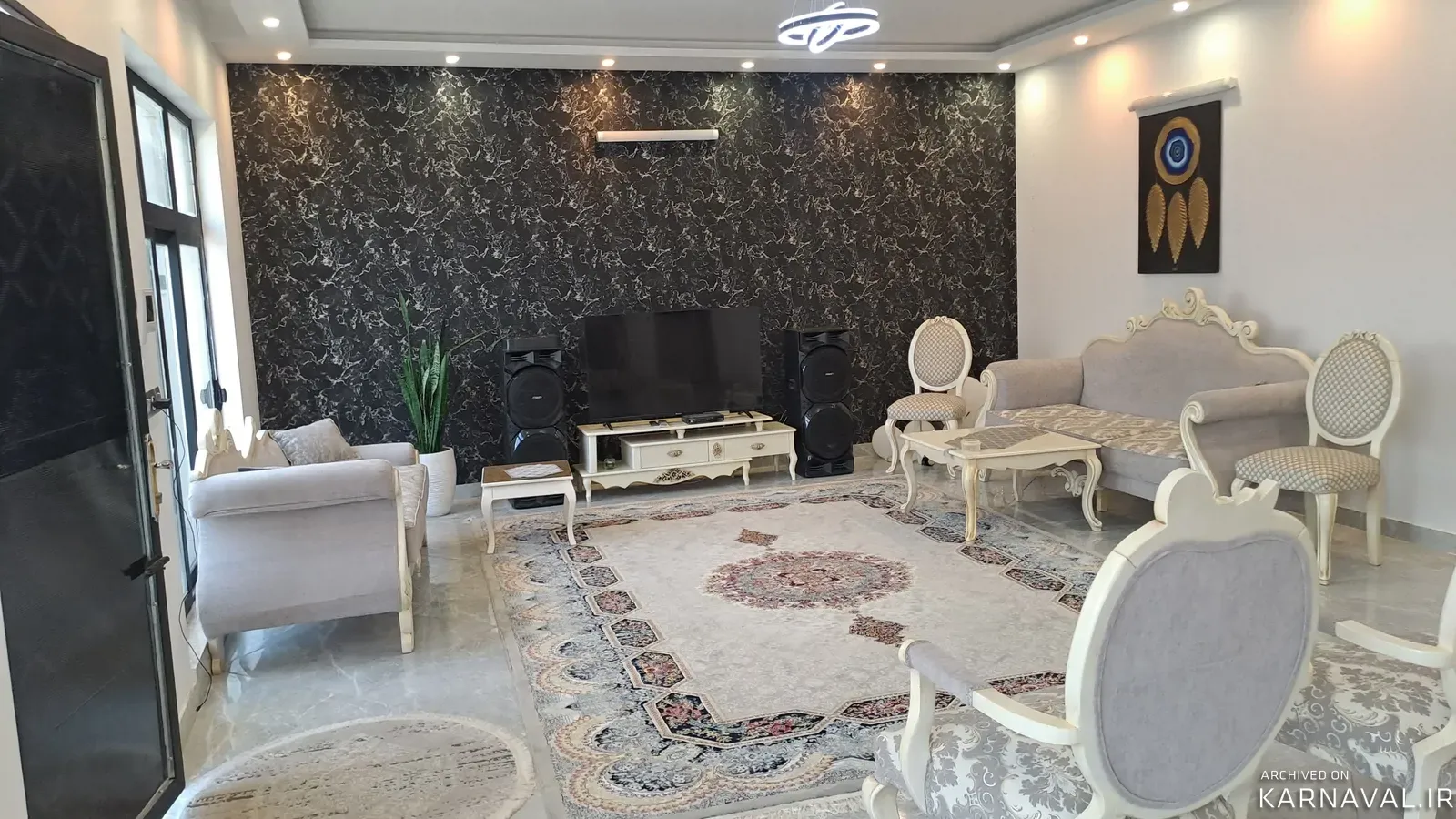 ویلا استخردار آبگرم احسان با جکوزی مشهد
