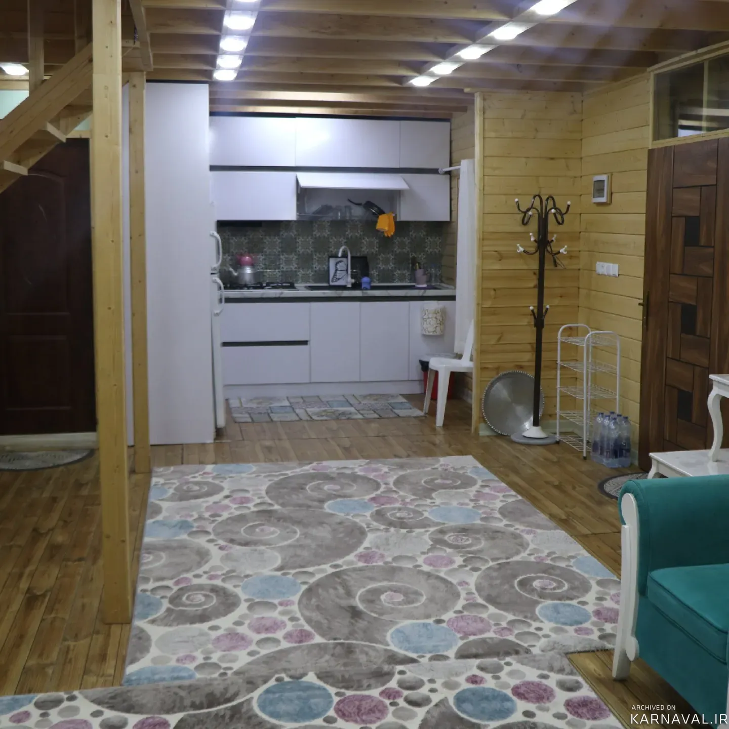کلبه چوبی هیدن پارادایز خمام
