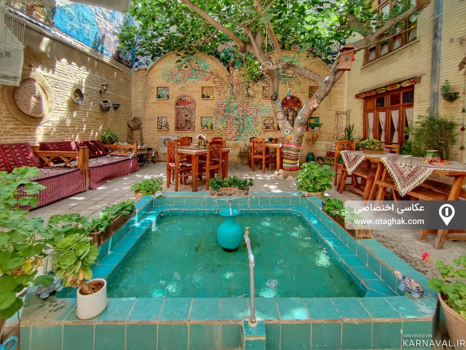 هتل سنتی ماه سلطان (اتاق مَه بانو) شیراز