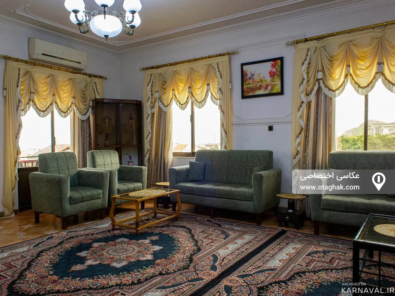 ویلا کوهپایه‌ای آرامش خیال رامسر
