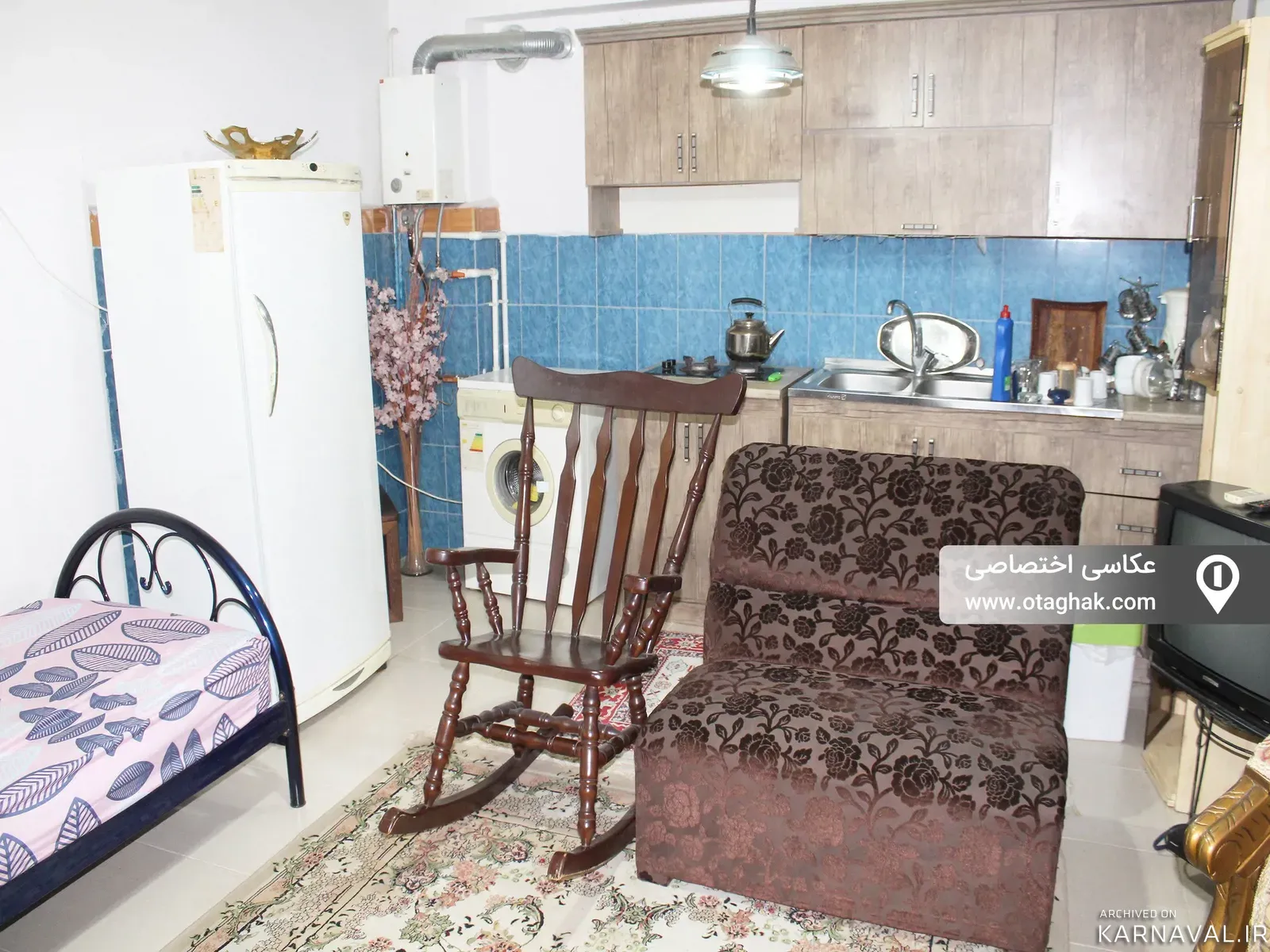 خانه مبله روشن بهار لاهیجان