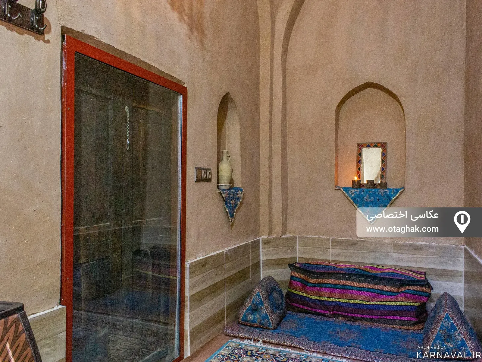 اقامتگاه بومگردی عمارت بانو (اتاق کاهگلی) یزد اقامتگاه بومگردی عمارت بانو (اتاق کاهگلی) یزد