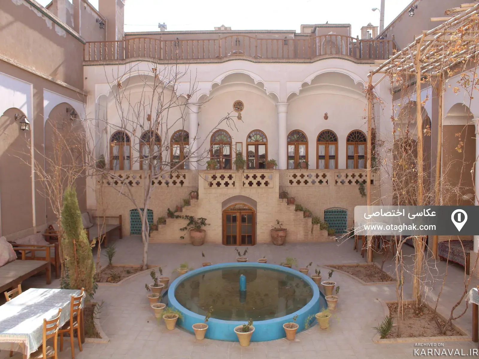 هتل سنتی خانه پارسی (سه نفره ۲) کاشان