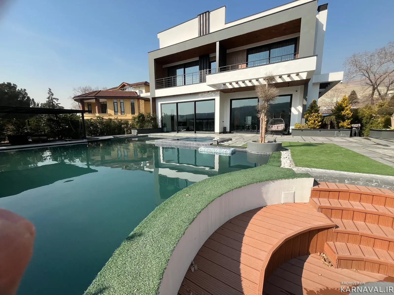 ویلا عمارت لوکس استخردار آبگرم گلدن استار لواسان ویلا عمارت لوکس استخردار آبگرم گلدن استار لواسان