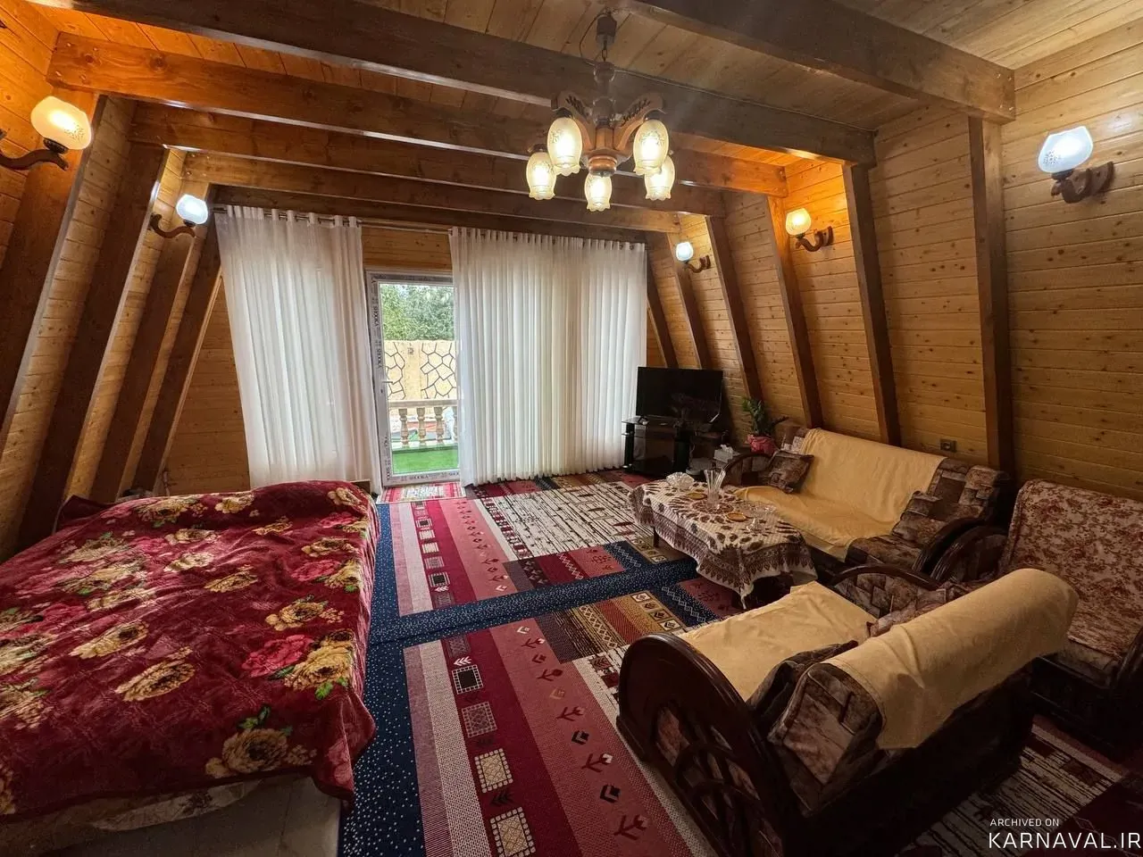 کلبه سوییسی استخردار آبگرم رز لفور کلبه سوییسی استخردار آبگرم رز لفور