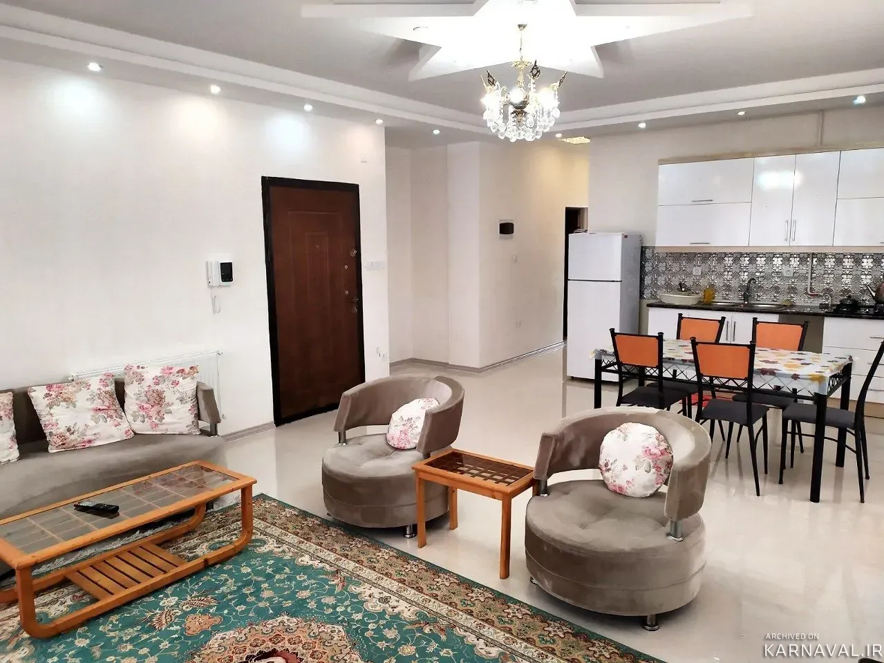 آپارتمان مبله مهتاب (۲) رشت
