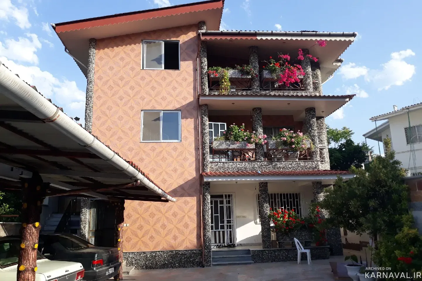 خانه تراس دار فرزاد رامسر