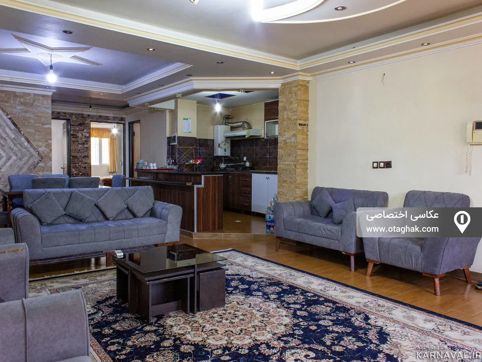 آپارتمان مبله نیلوفر (8) نمک آبرود