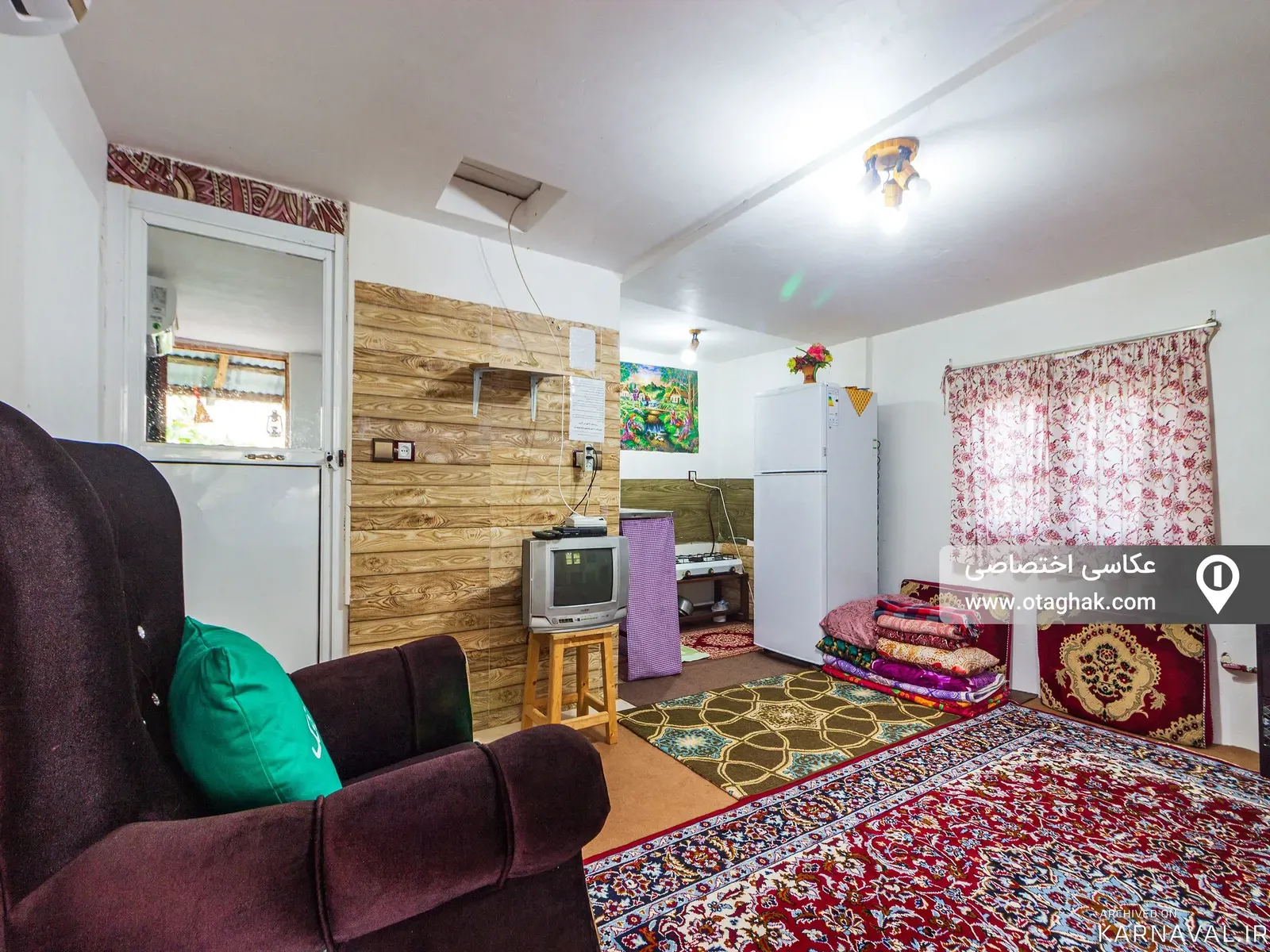 کلبه جنگلی سنتی فردین پیرهرات  اسالم
