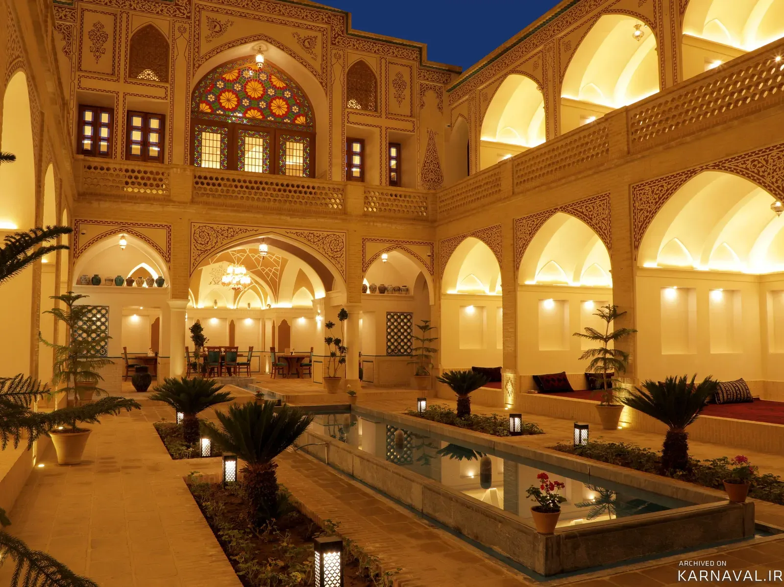 هتل سنتی عمارت ماندگار(113 _ دابل نرمال) کاشان هتل سنتی عمارت ماندگار(113 _ دابل نرمال) کاشان