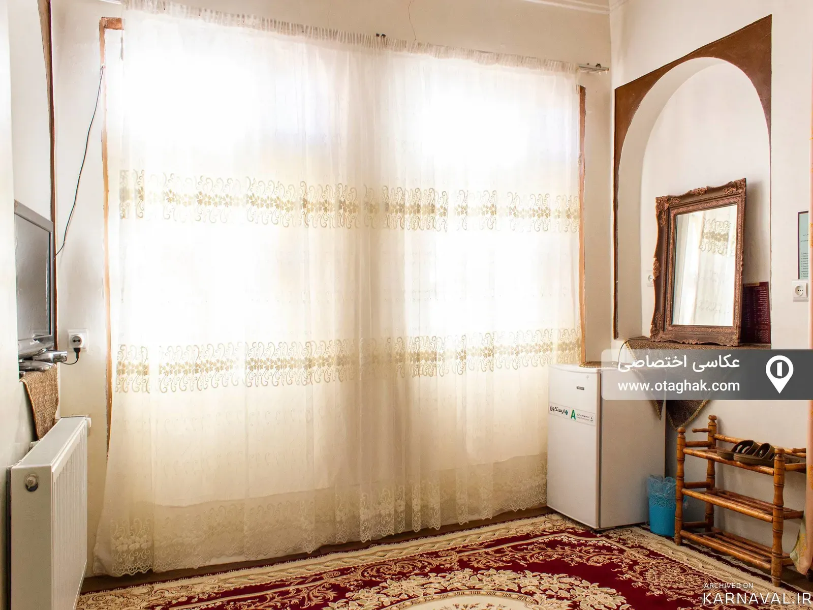 اقامتگاه بومگردی عمارت بانو (اتاق پهنا) یزد اقامتگاه بومگردی عمارت بانو (اتاق پهنا) یزد