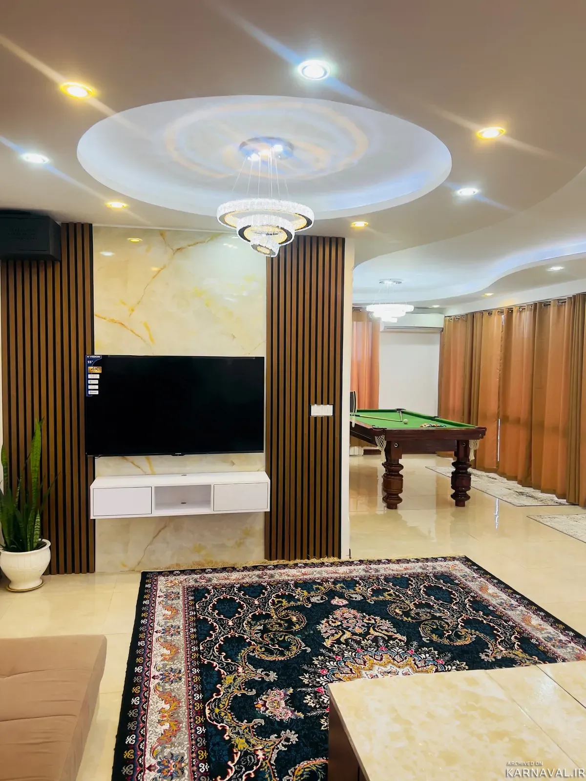 ویلا استخردار آبگرم با جکوزی آرامش  کتالم