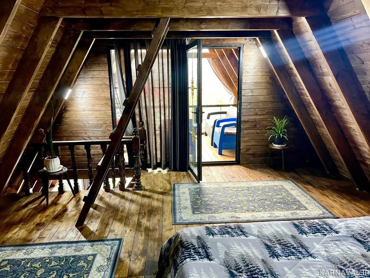 کلبه سوئیسی لیلیوم با جکوزی  لفور