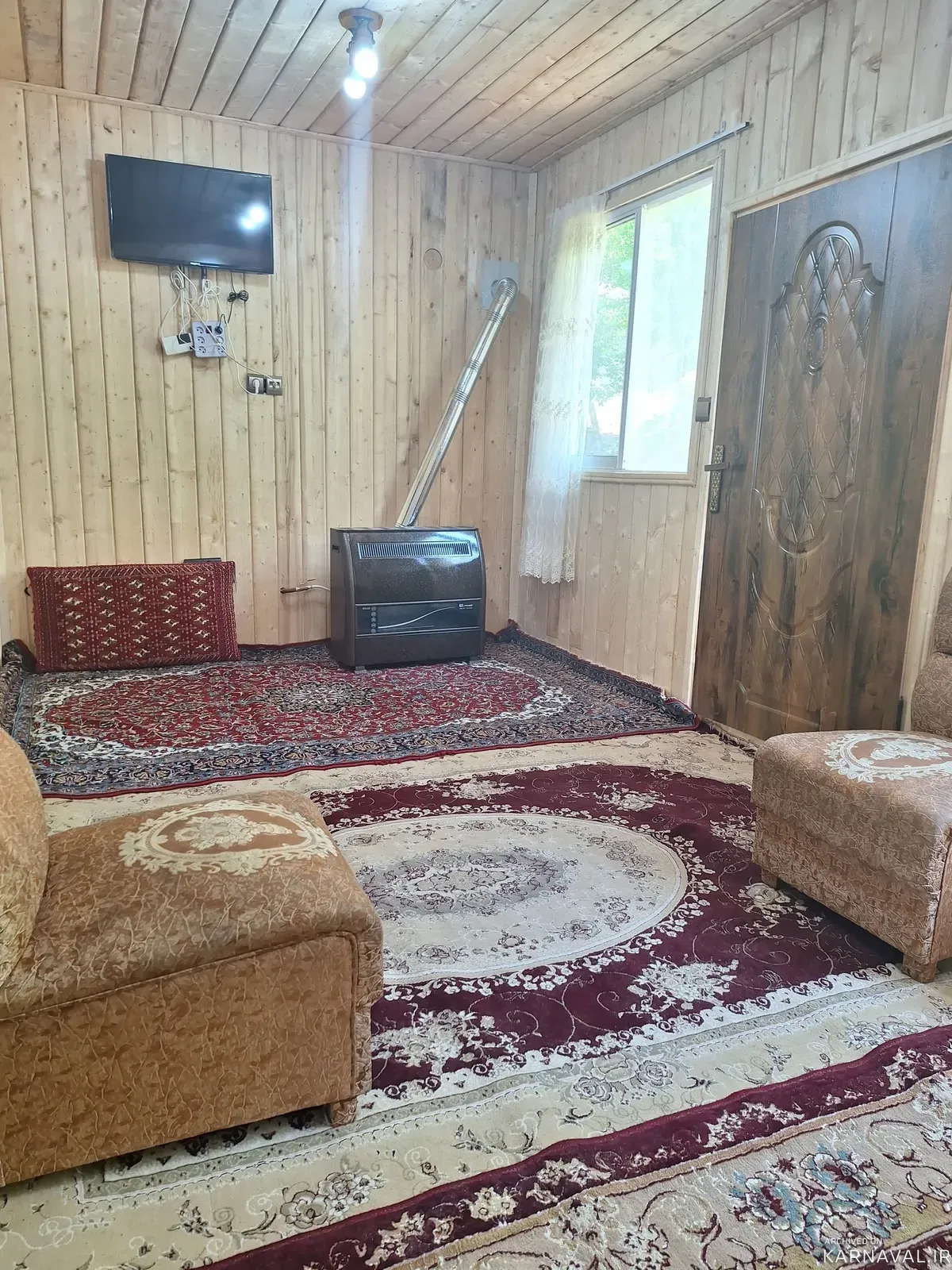 کلبه چوبی خروم ماسال