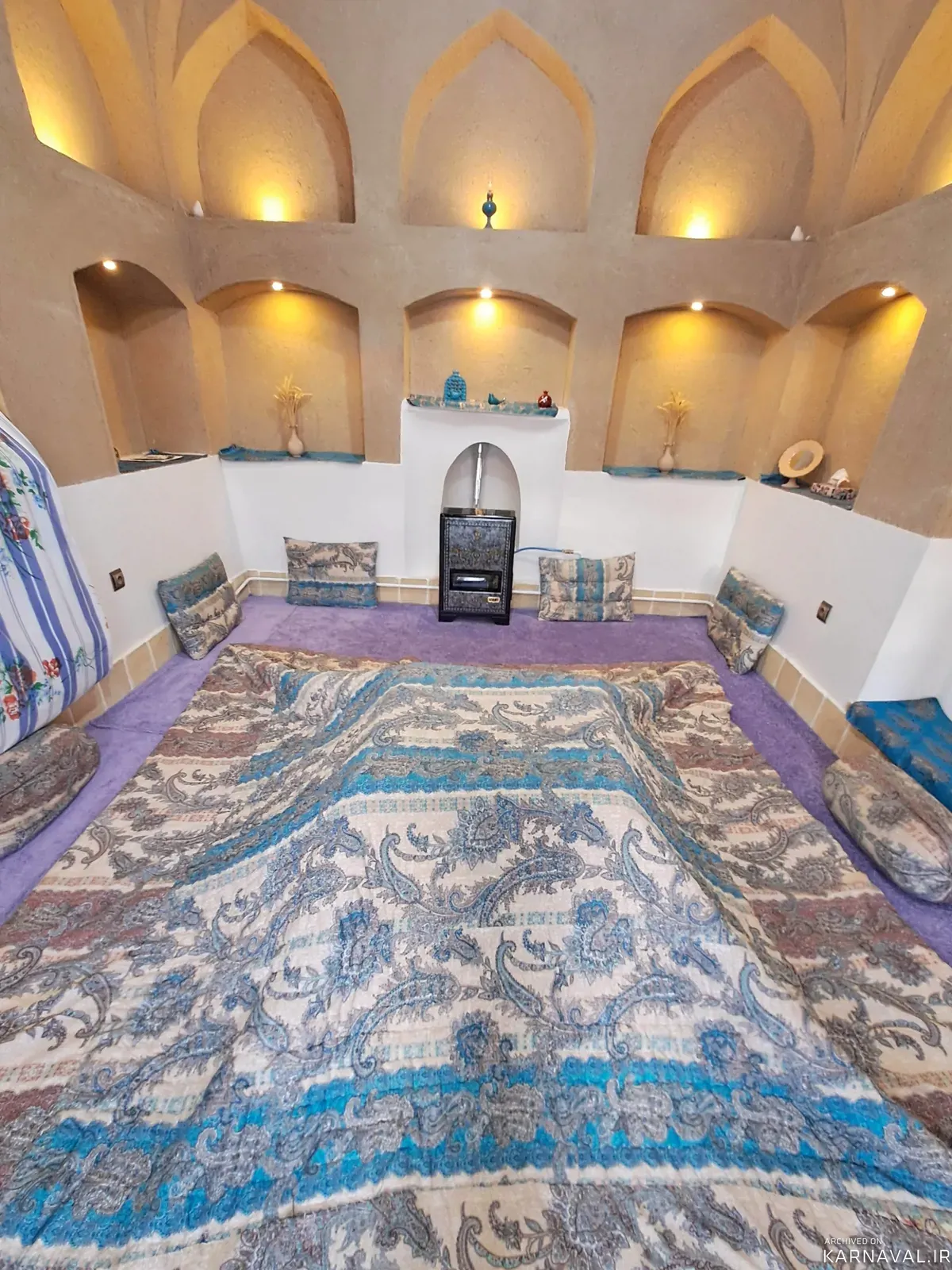 اقامتگاه بومگردی برج کبوتر (شاه نشین) فلاورجان اقامتگاه بومگردی برج کبوتر (شاه نشین) فلاورجان