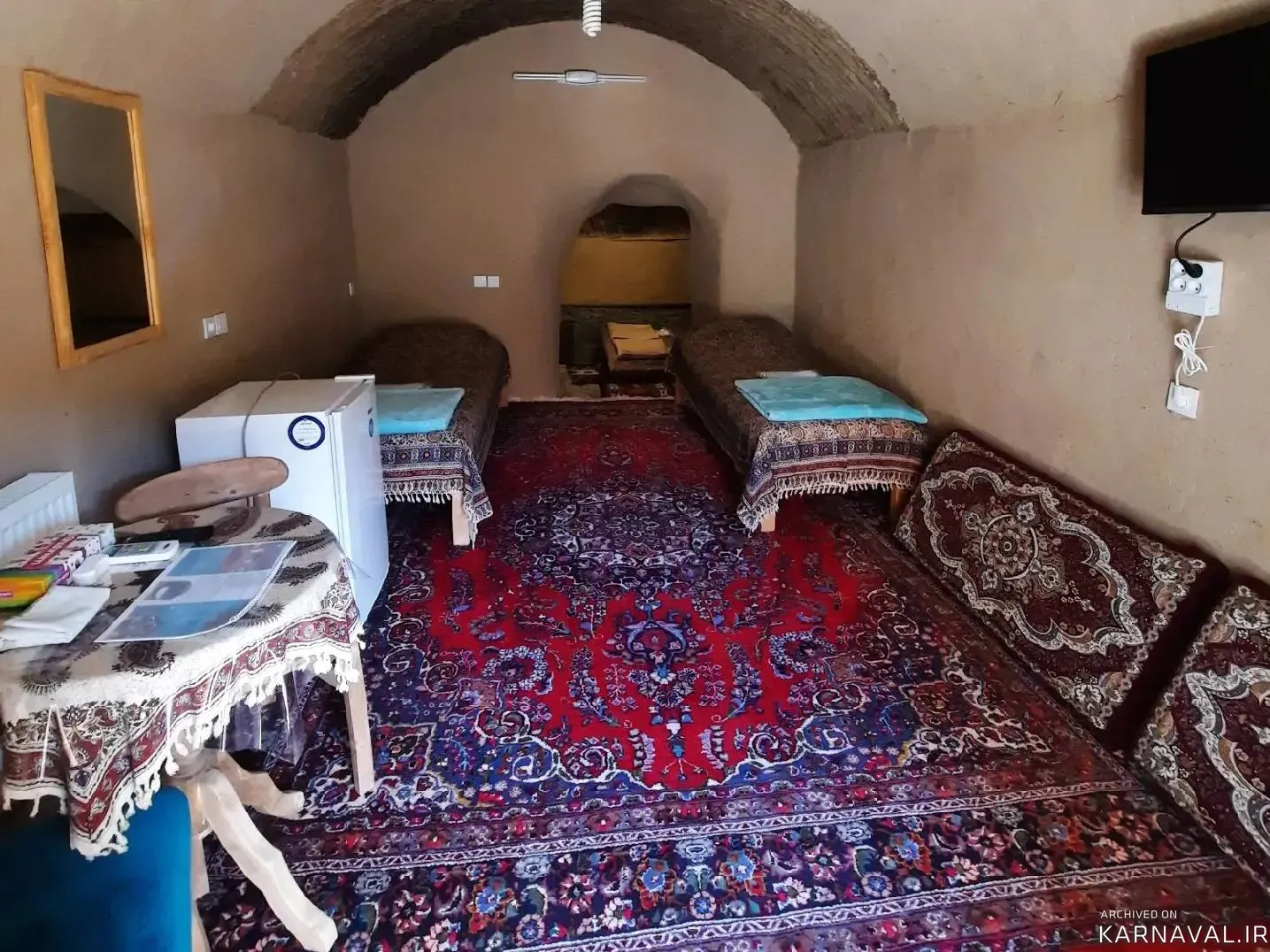 هتل سنتی افوشتا - اتاق کاریزا نطنز هتل سنتی افوشتا - اتاق کاریزا نطنز