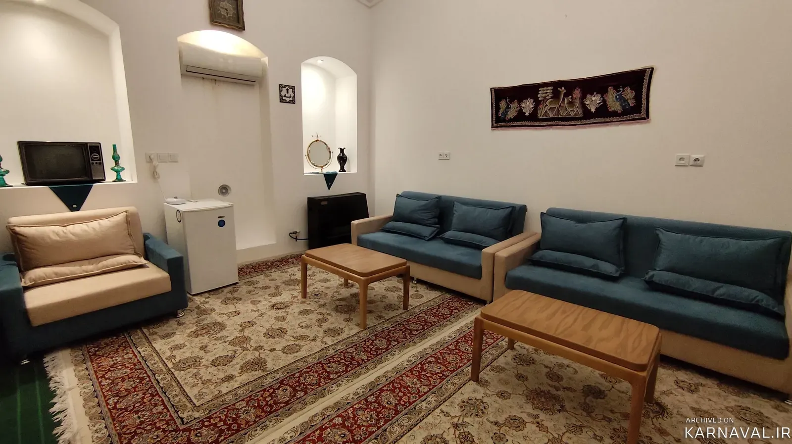 اقامتگاه بومگردی اقامتگاه سنتی خانم تاج (اتاق آفتاب) کاشان اقامتگاه بومگردی اقامتگاه سنتی خانم تاج (اتاق آفتاب) کاشان