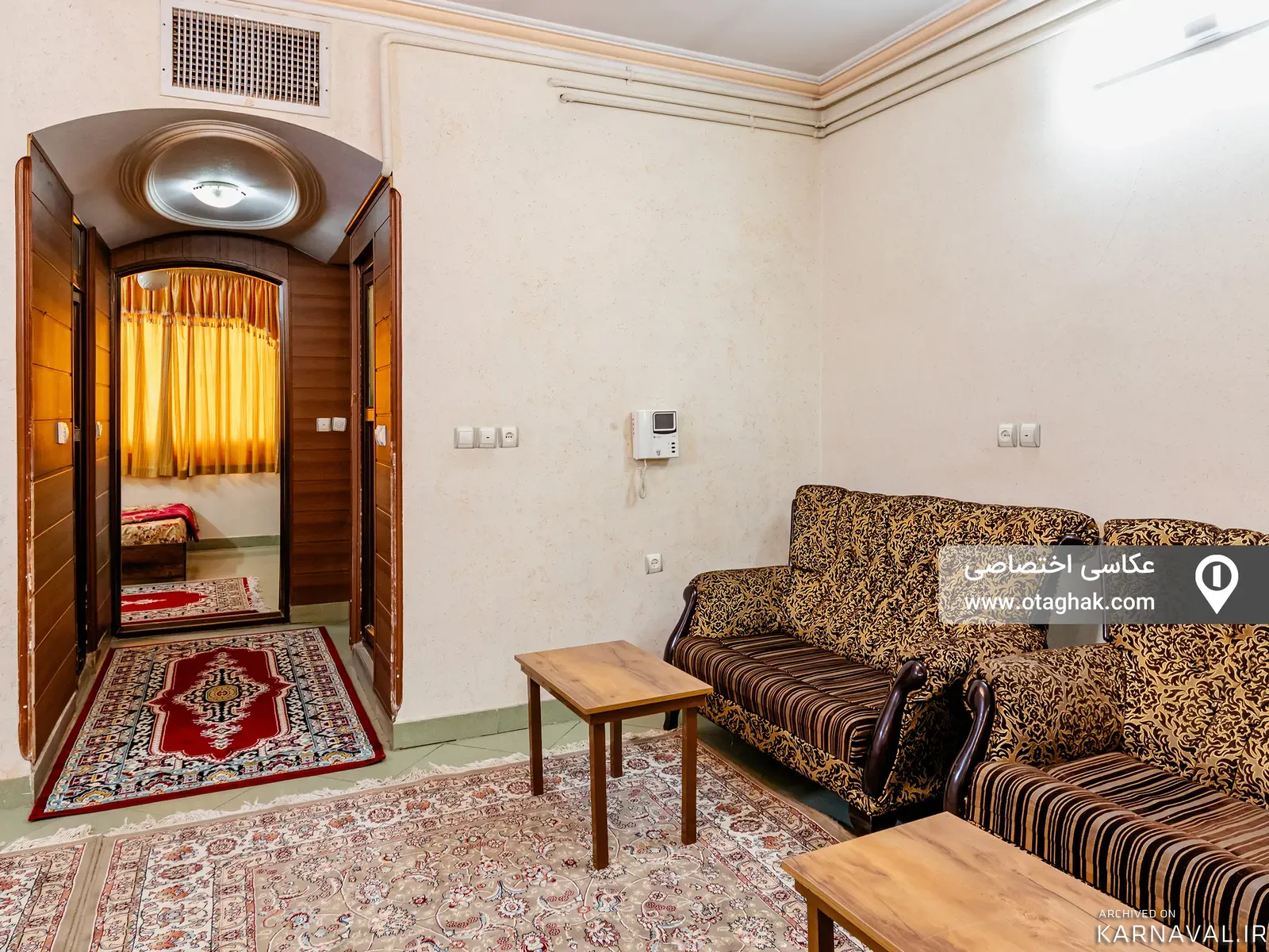 آپارتمان مبله شیک در محدوده حرم مطهر مشهد