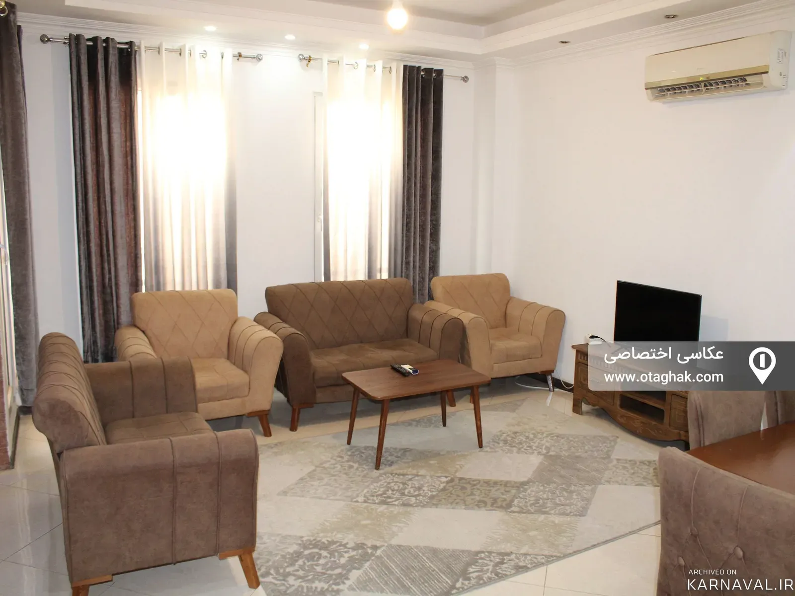 آپارتمان مبله گنجی (واحد 6) کیش