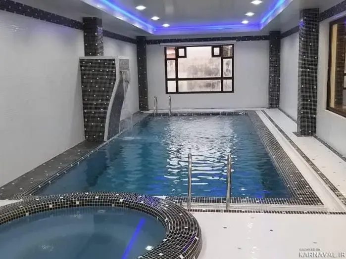 ویلا ساحلی استخردار آبگرم سوپر لوکس با جکوزی (1199)  نوشهر