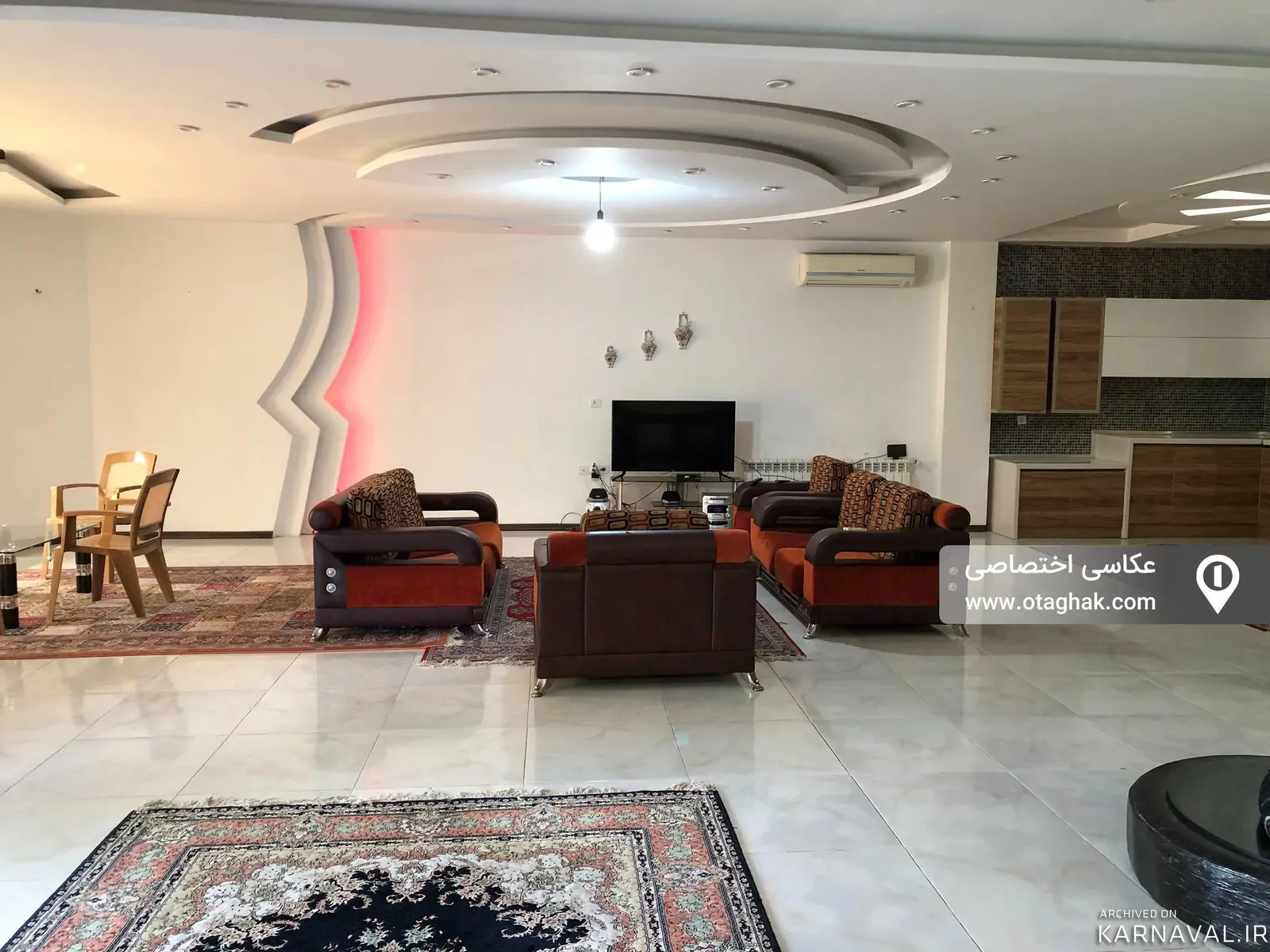 ویلا استخردار آبسرد مهاجر با بیلیارد متل قو