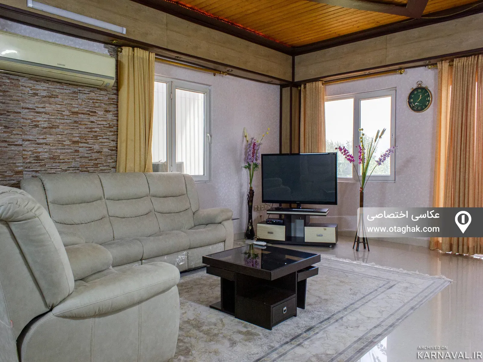 آپارتمان مبله نیلوفر (9 VIP)  نمک آبرود