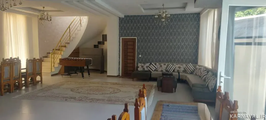 ویلا استخردار آبگرم عمارت آرین با فوتبال دستی کردان ویلا استخردار آبگرم عمارت آرین با فوتبال دستی کردان