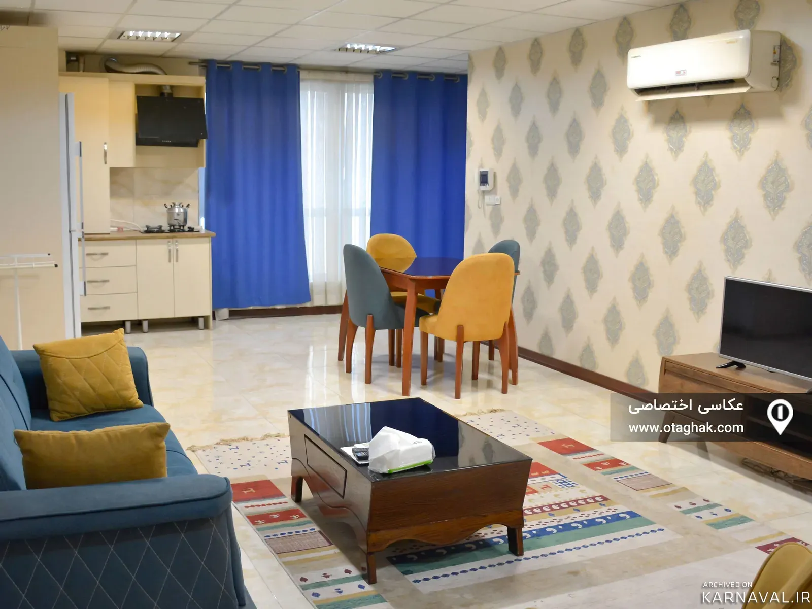 آپارتمان مبله لوکس در سبلان تهران