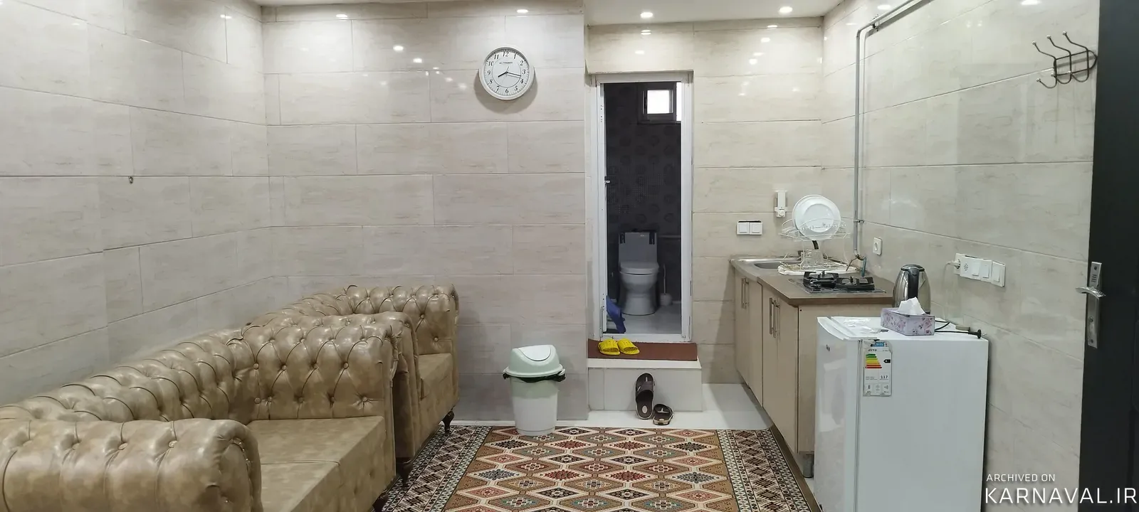 آپارتمان بابا قدرت با استخر سانسی (401) رینه
