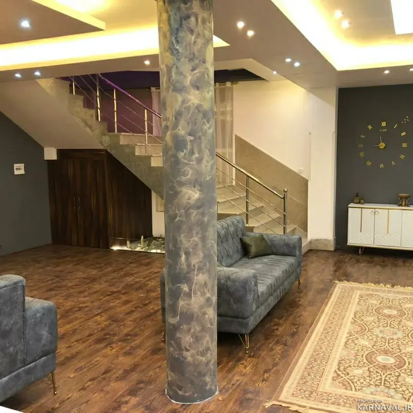 ویلا استخردار ۴فصل با فوتبال دستی رومی شیرگاه