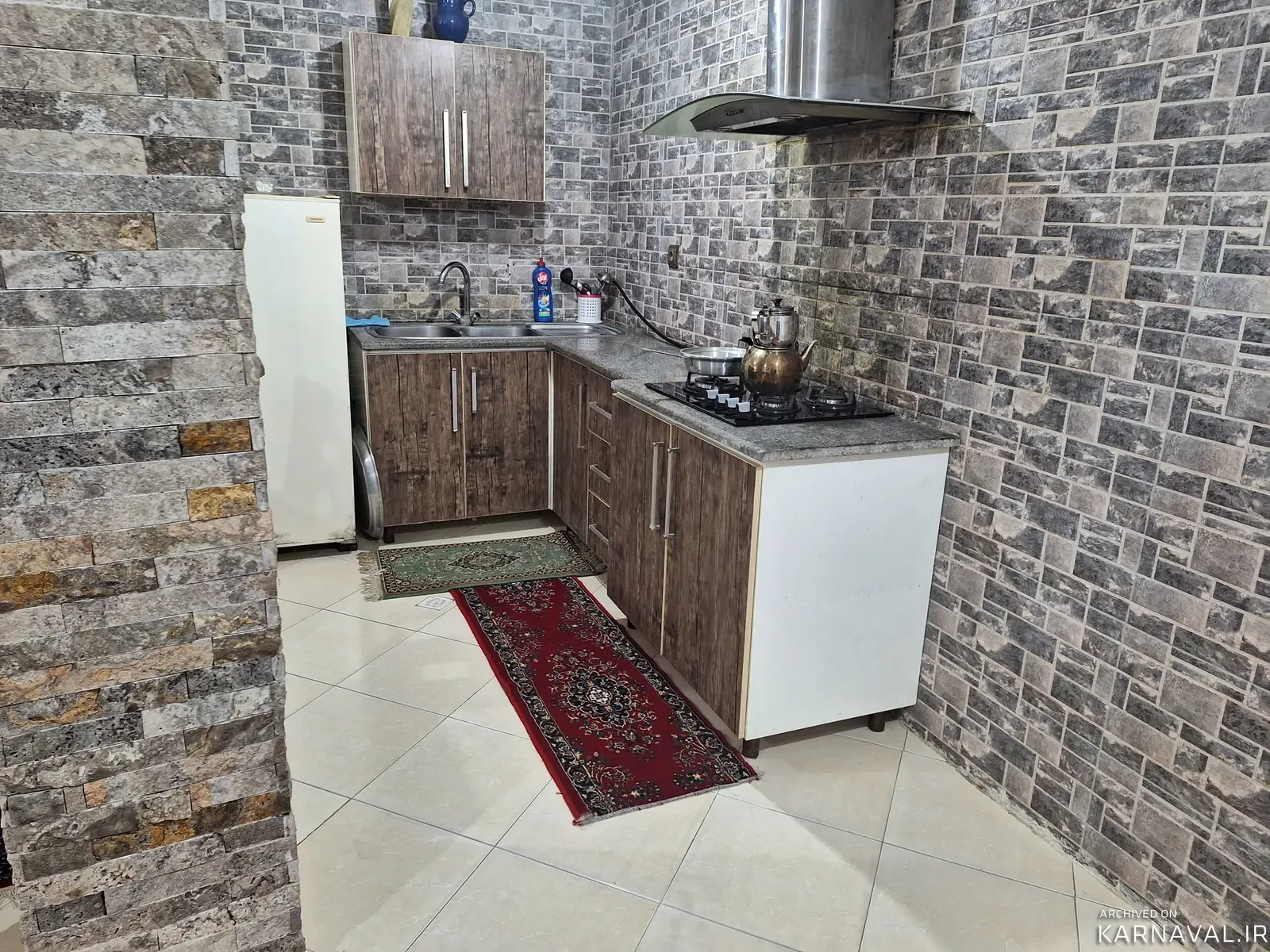 ویلا استخردار آبگرم گلزار با فوتبال دستی هچیرود