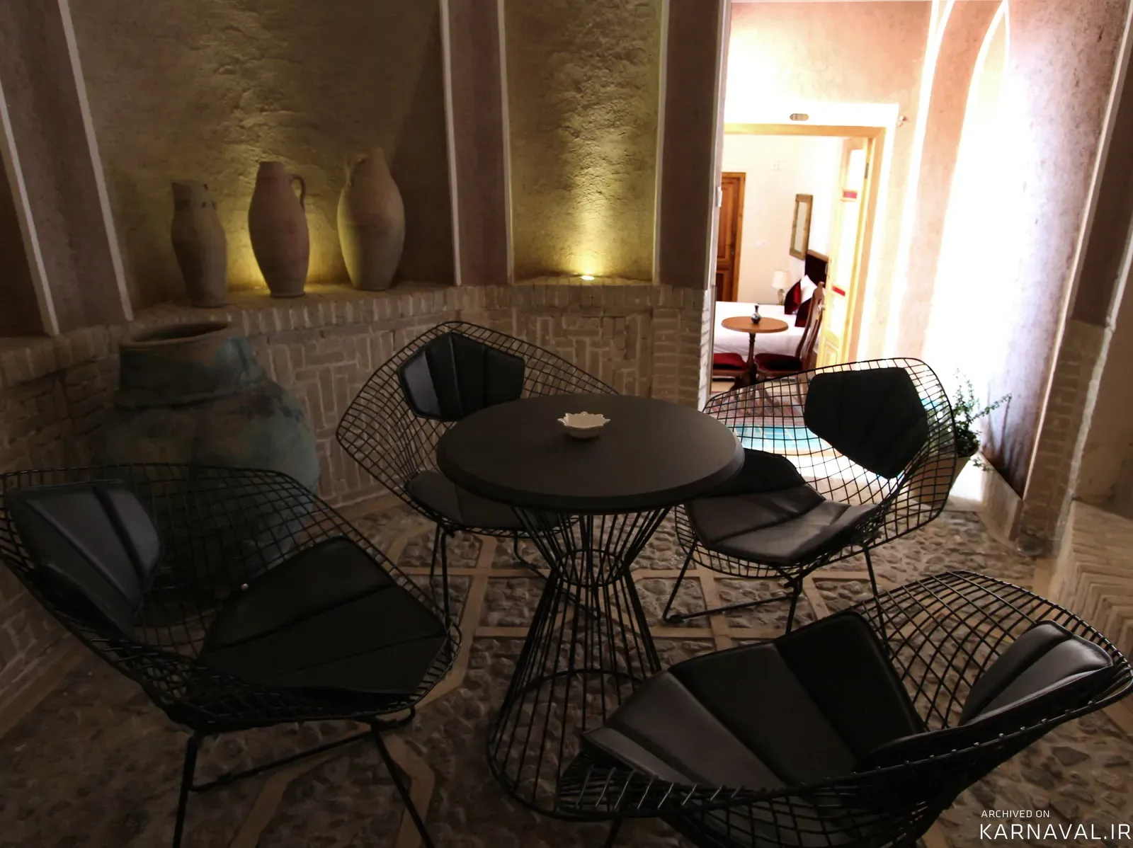 هتل سنتی عمارت ماندگار(111 _ دابل پلاس) کاشان