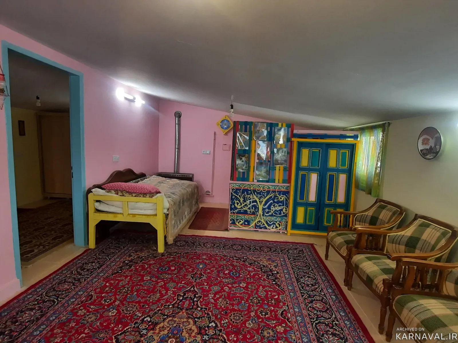 اقامتگاه بومگردی مر (1)(با استخر سانسی) ساوه اقامتگاه بومگردی مر (1)(با استخر سانسی) ساوه
